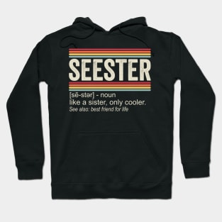 Seester Definition Funny Hoodie